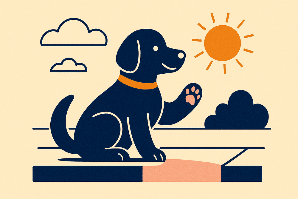 Is the Pavement Too Hot for Your Dog's Paws?