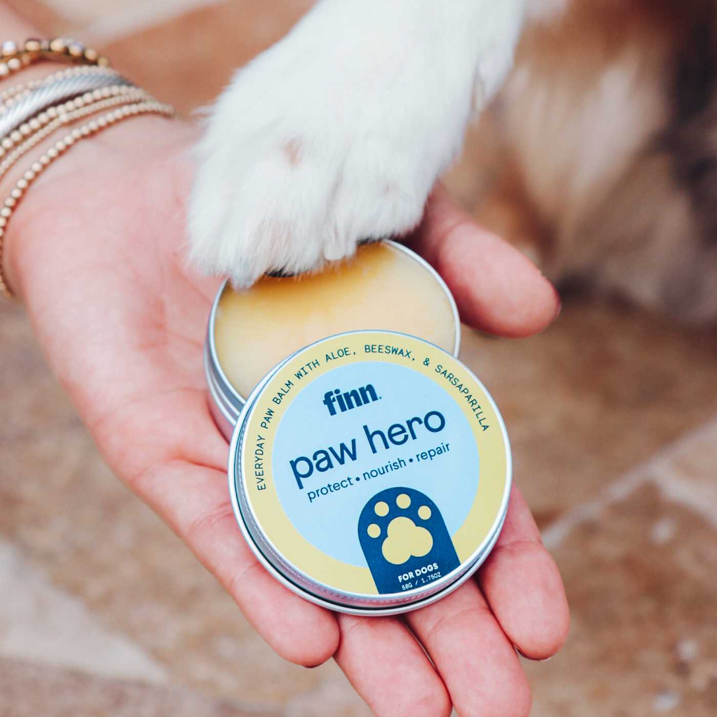 アロマグッズ paw beam Paw Hero Dog Paw Balm – All-Weather Protection | Finn